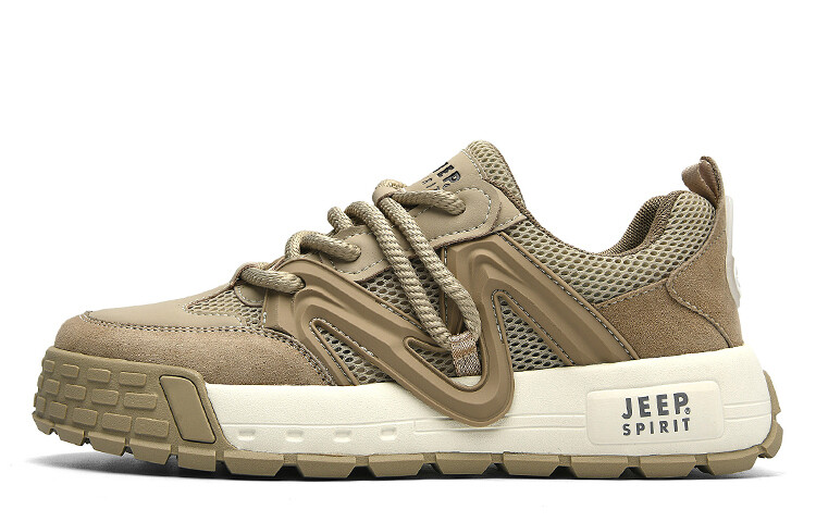 

Кроссовки JEEP SPIRIT Skateboarding Shoes Men Low-top Natural Deer, цвет Natural Deer, Коричневый, Кроссовки JEEP SPIRIT Skateboarding Shoes Men Low-top Natural Deer, цвет Natural Deer