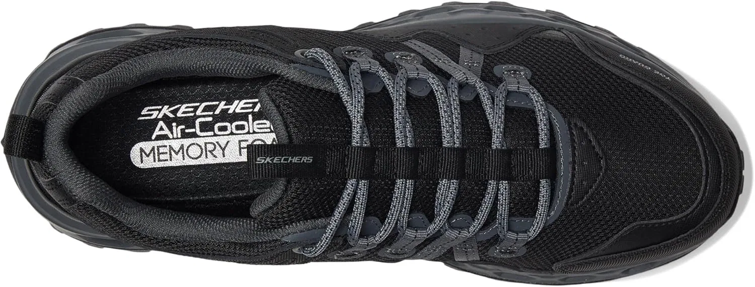 Мужские кроссовки Skechers Glide-Step от Trainers, Black Dark Grey — фото 2