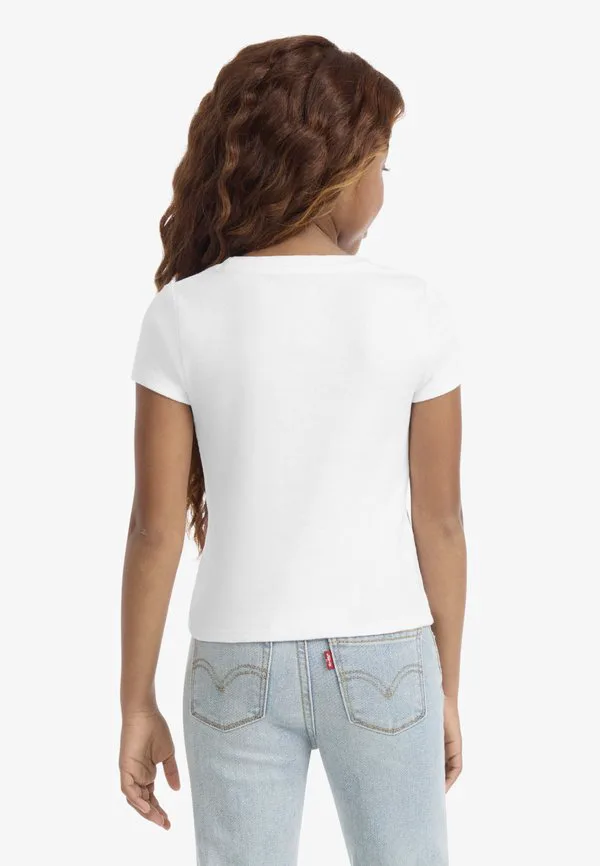 Футболка с принтом "встреча и приветствие" Levi'S, Bright White — фото 3
