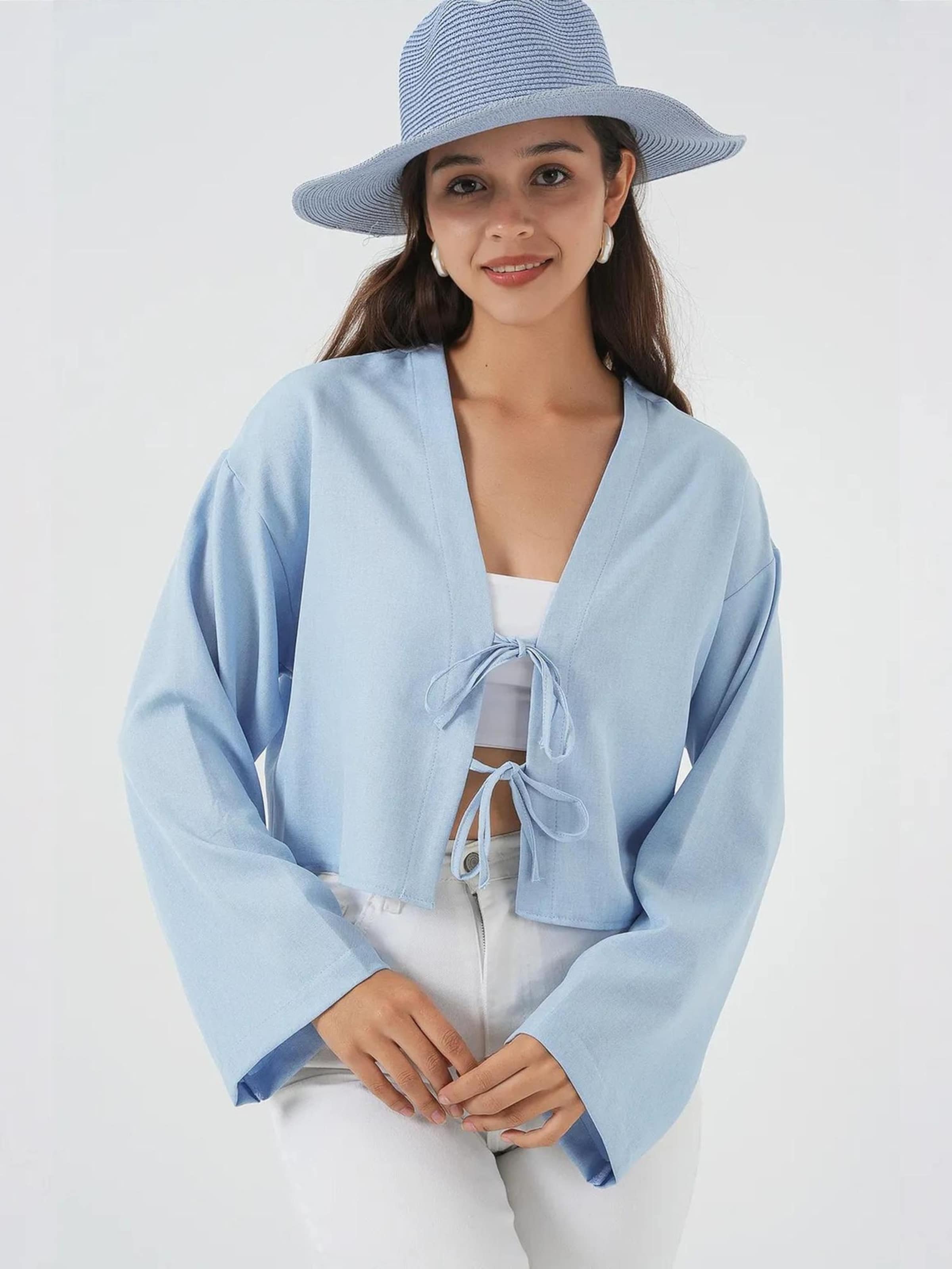 

Bigdart Блузка в небесно-голубом цвете