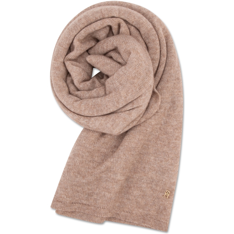 

Tommy Hilfiger Шерстяной вязаный шарф, Light Khaki GV0