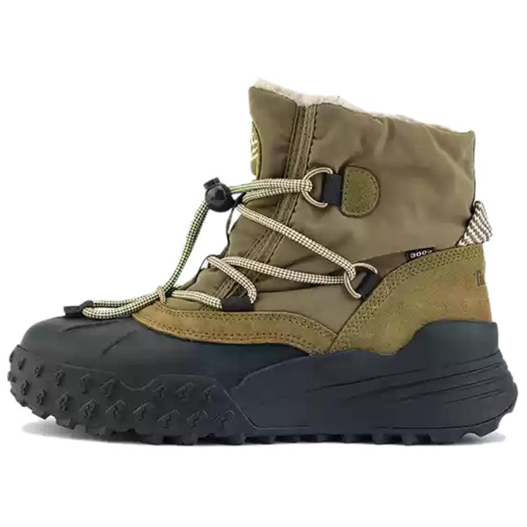Ботинки короткие Timberland женские, зеленый