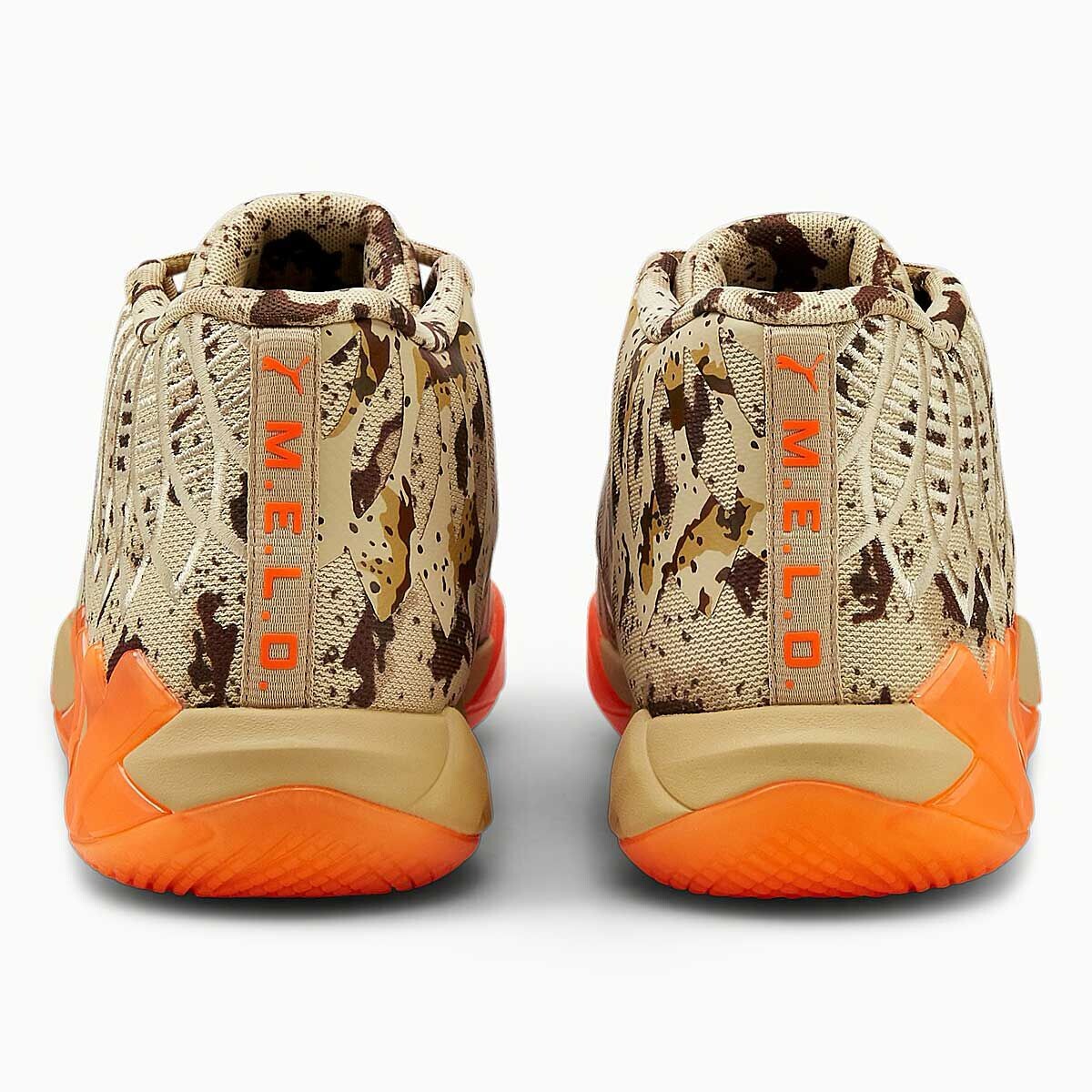 Баскетбольные кроссовки MB.01 Digital Puma, цвет Blasses Khaki/Orange — фото 4