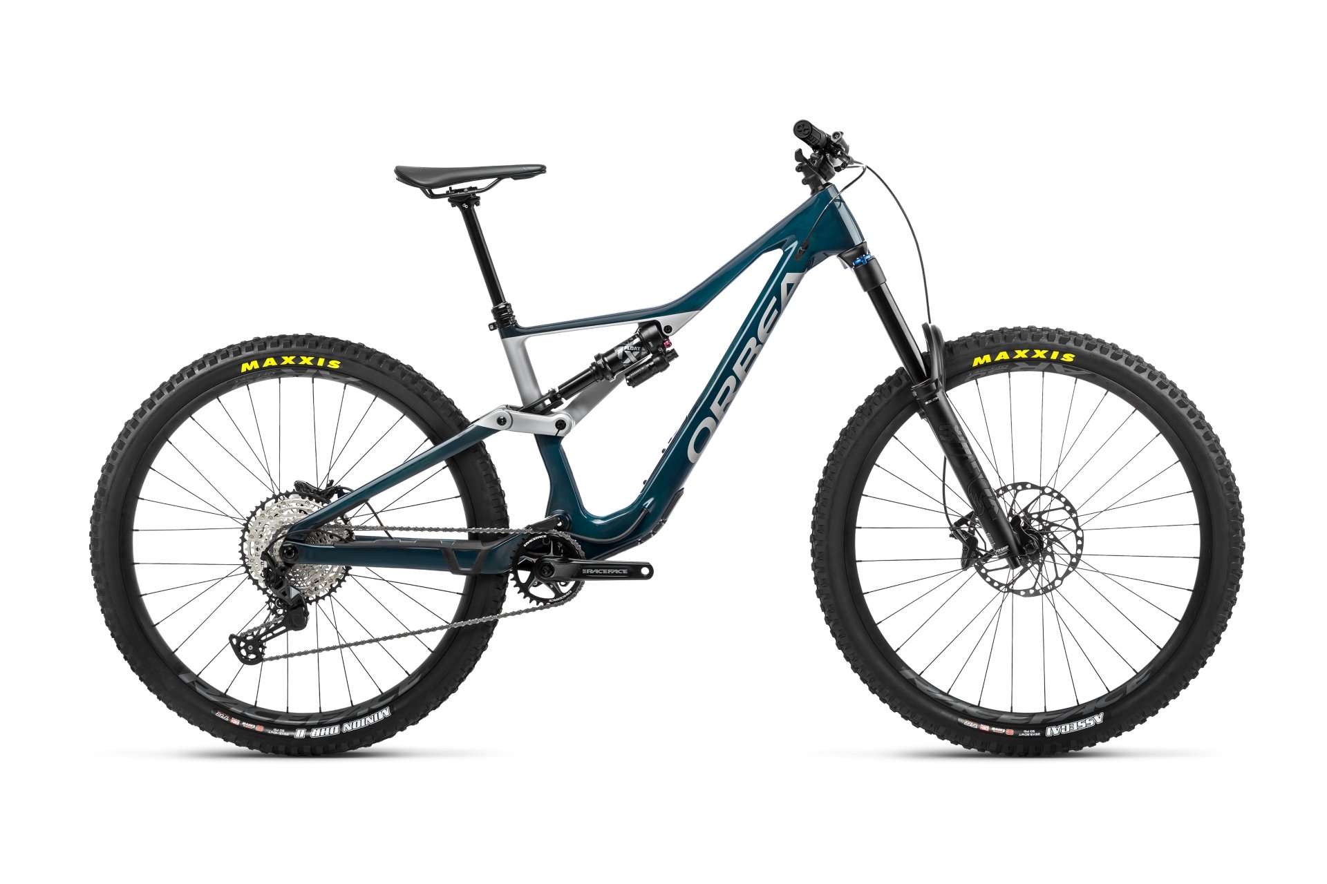 

Горный велосипед Orbea Rallon m20 - 29 дюймов - fully, grün | jade green carbon view-stone silver