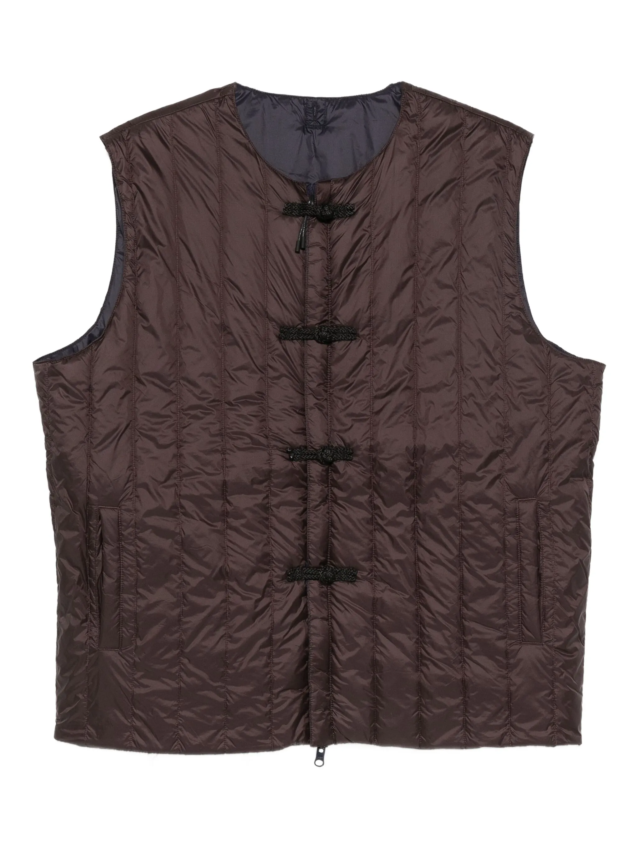 

Стеганый жилет Taion, коричневый