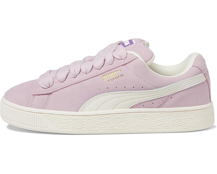 Кроссовки PUMA Suede Xl, цвет Grape Mist/Warm White — фото 4
