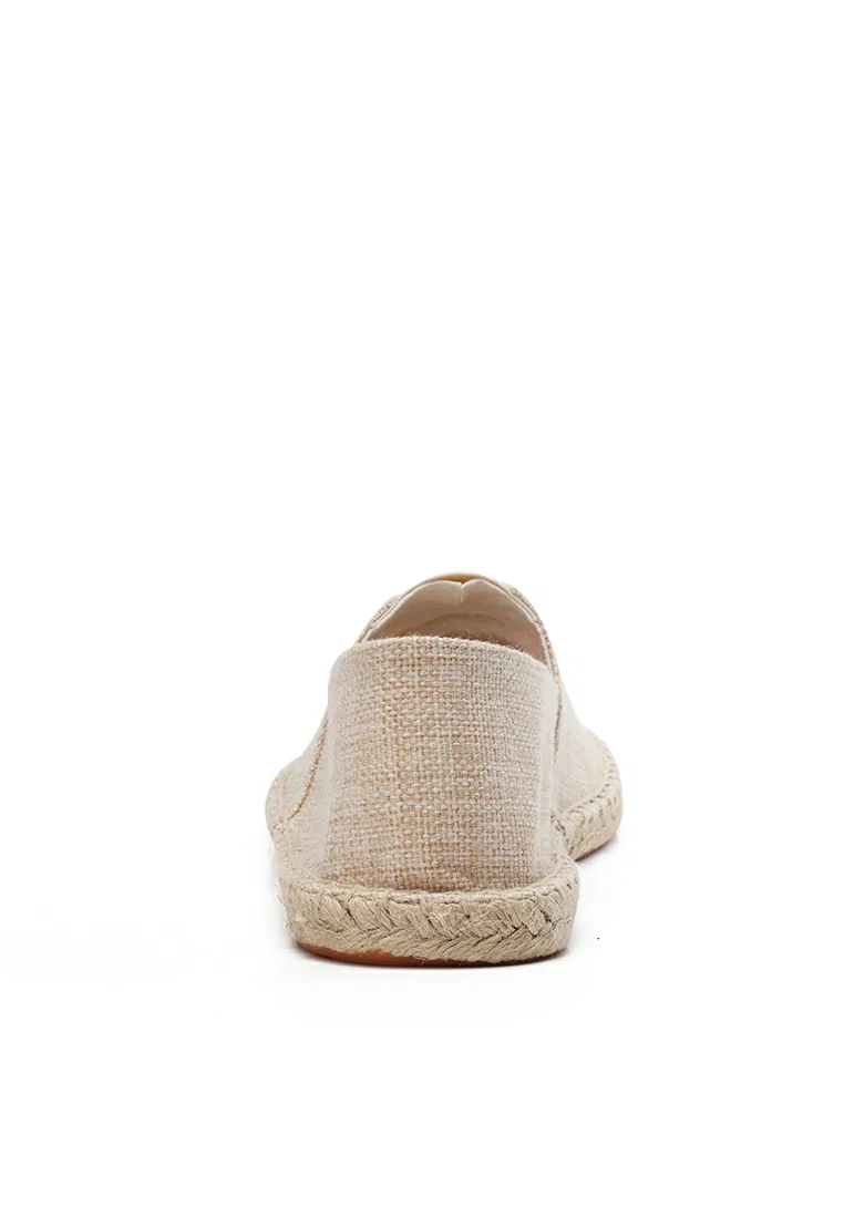 Мужские эспадрильи, льняные, slip-on, QZ9015 Twenty Eight Shoes, хаки — фото 4