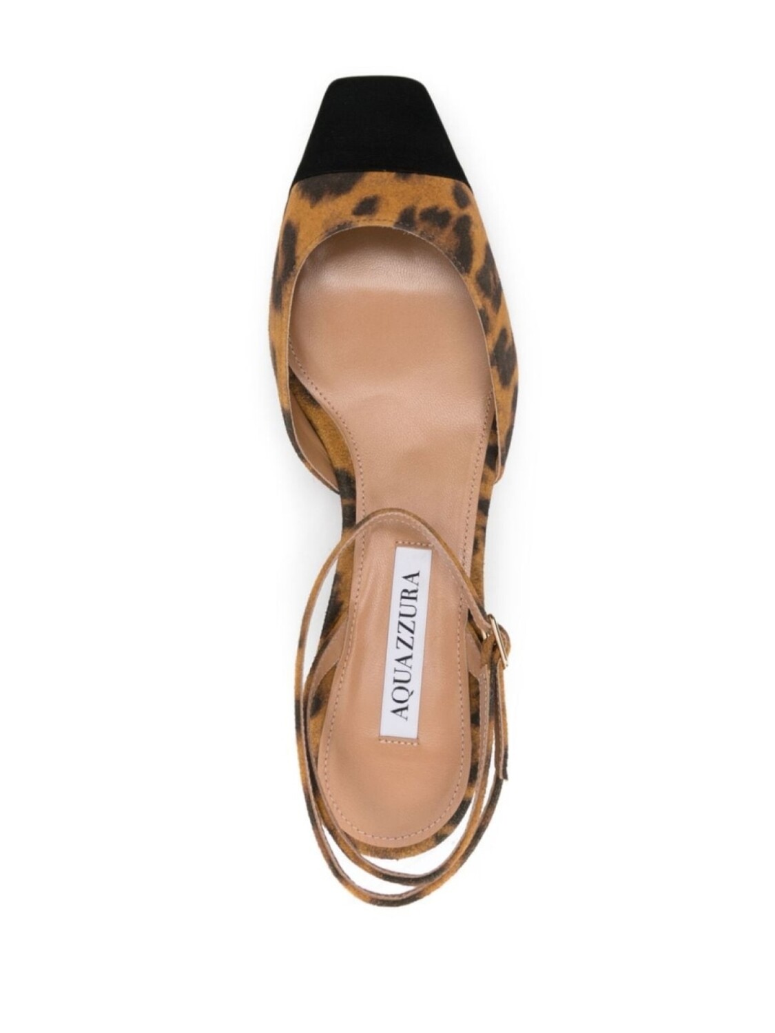 Aquazzura туфли French Flirt 35, коричневый — фото 4