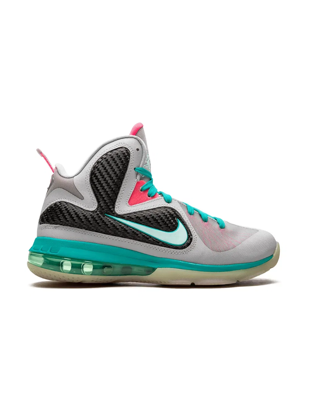 Кроссовки Lebron 9 "South Beach" Nike Kids, серый