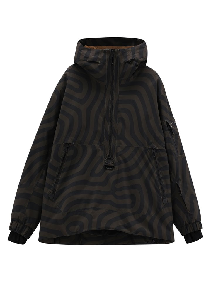 

Cmp Горнолыжная/сноубордная куртка коричневого/черного цвета