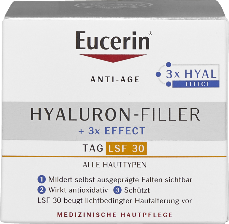 

Дневной крем Eucerin Anti-Age Hyaluron-Filler Tag LSF 30