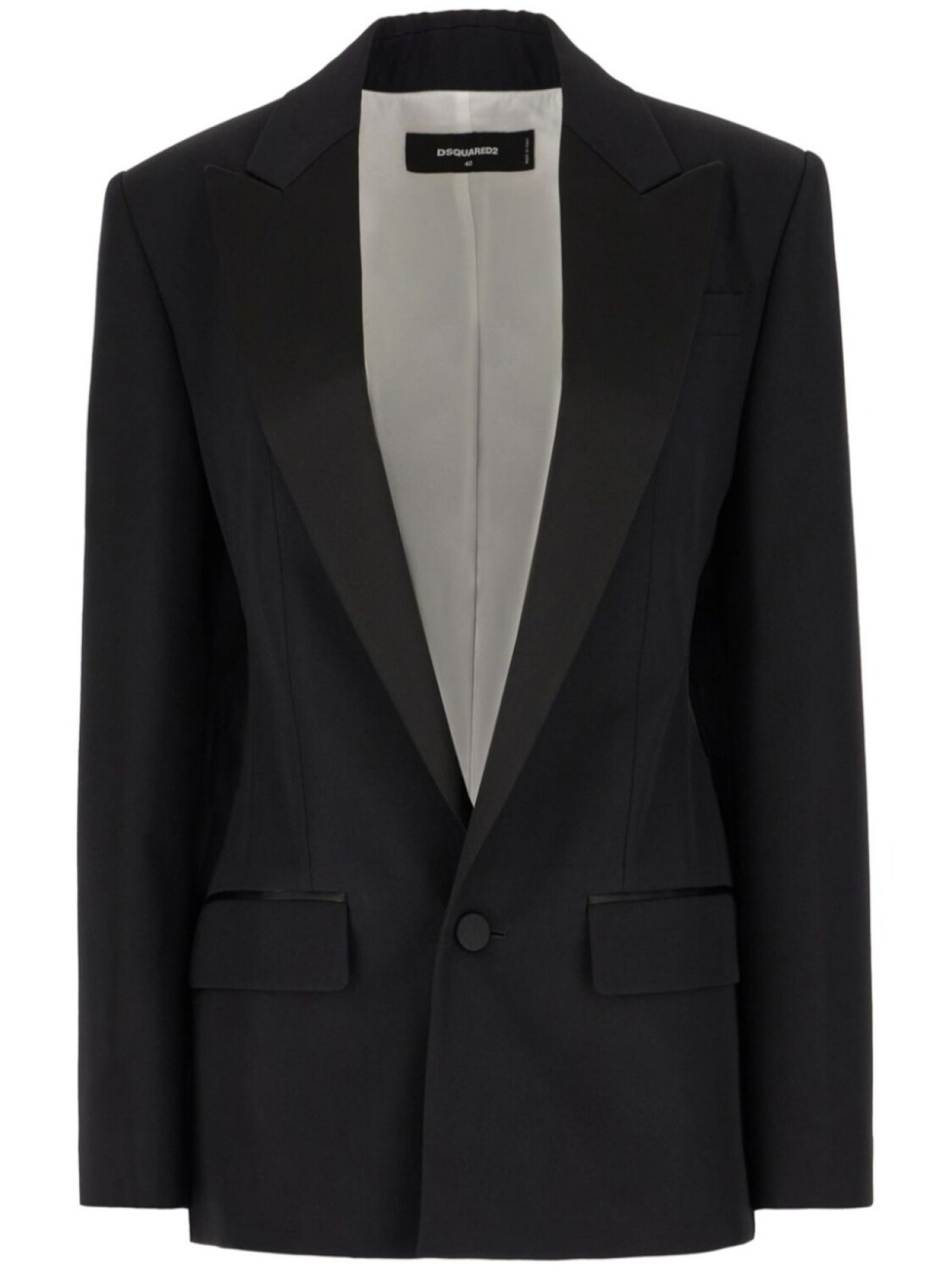 

Шерстяной пиджак DSQUARED2, черный