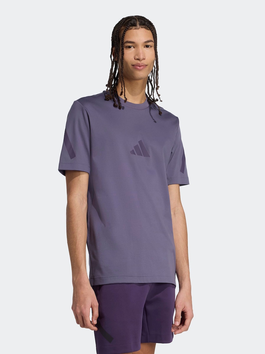 Футболка Performance ADIDAS SPORTSWEAR Z.N.E., фиолетовый/темно-фиолетовый — фото 2
