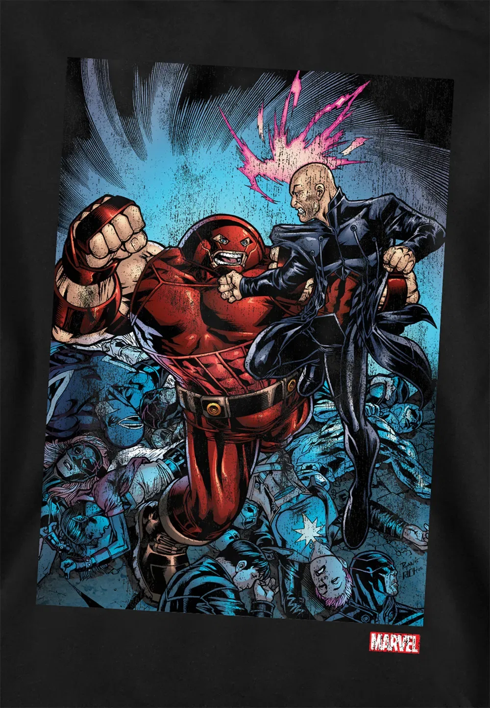 Детский худи Marvel X-Men Juggernaut, черный — фото 2