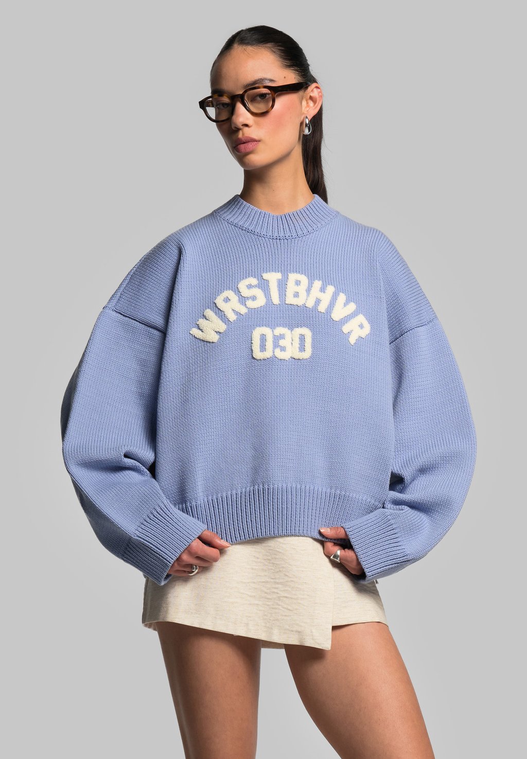 

Джемпер LUNA V2 SWEATER WRSTBHVR, светло-голубой