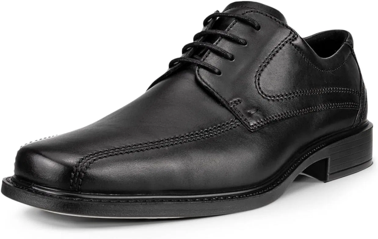 Мужские туфли-дерби на шнуровке Ecco ECCO New Jersey, Black