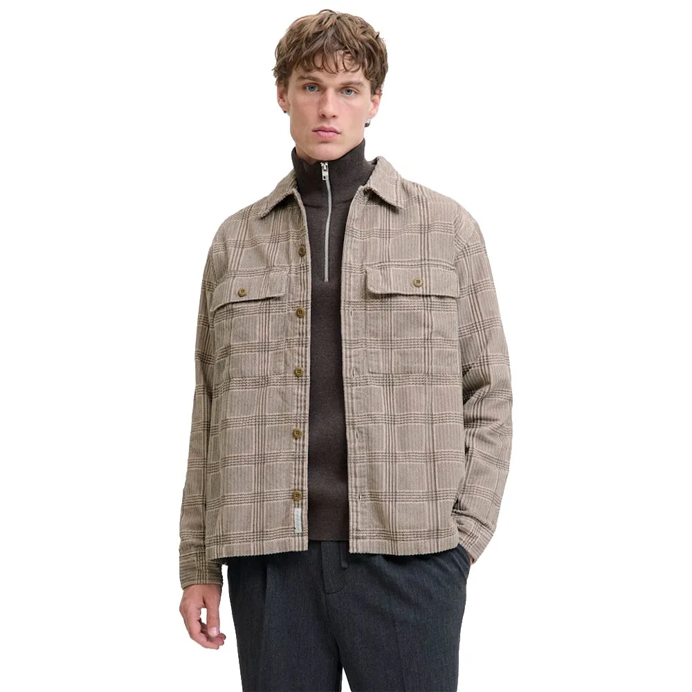 

Рубашка с длинным рукавом Jack & Jones Will Corduroy, коричневый