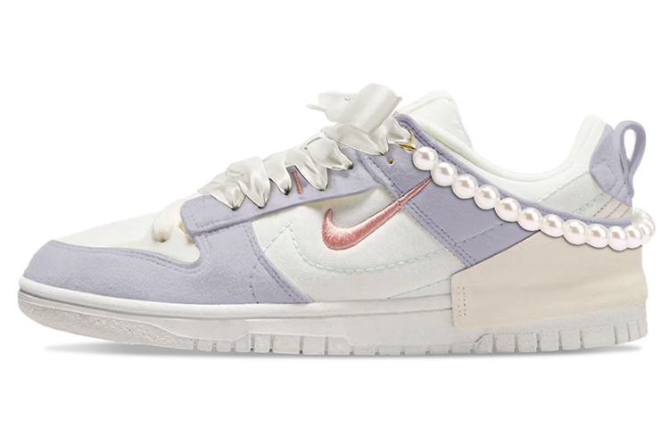 

Кроссовки Nike Dunk Disrupt Skateboarding Shoes Women's Low-top Purple Rice, цвет Light Lavender