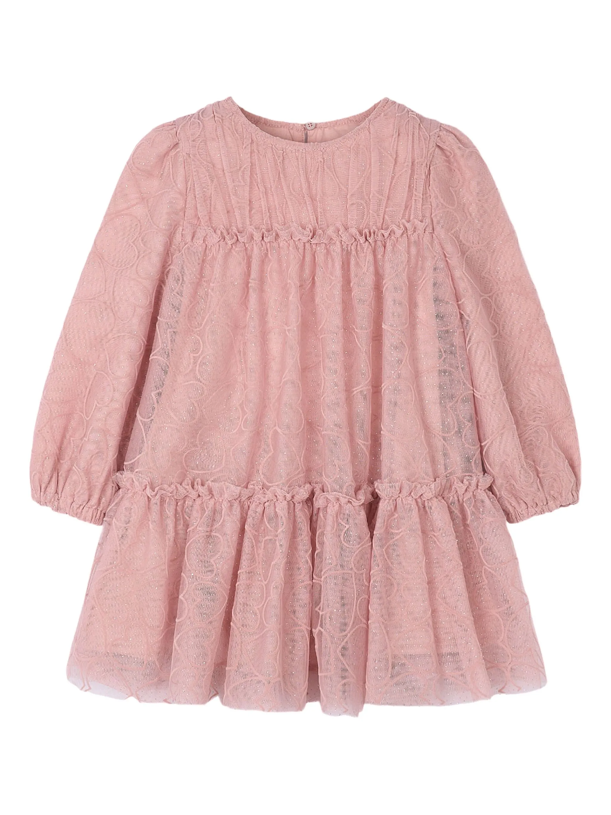 

Платье с оборками Mayoral, розовый