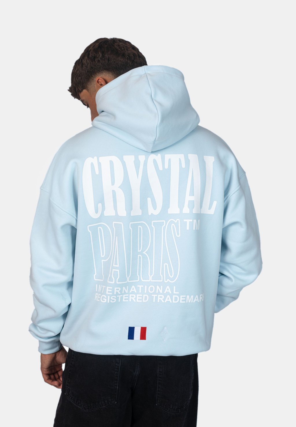 

Толстовка CRYSTAL PARIS, светло-голубой