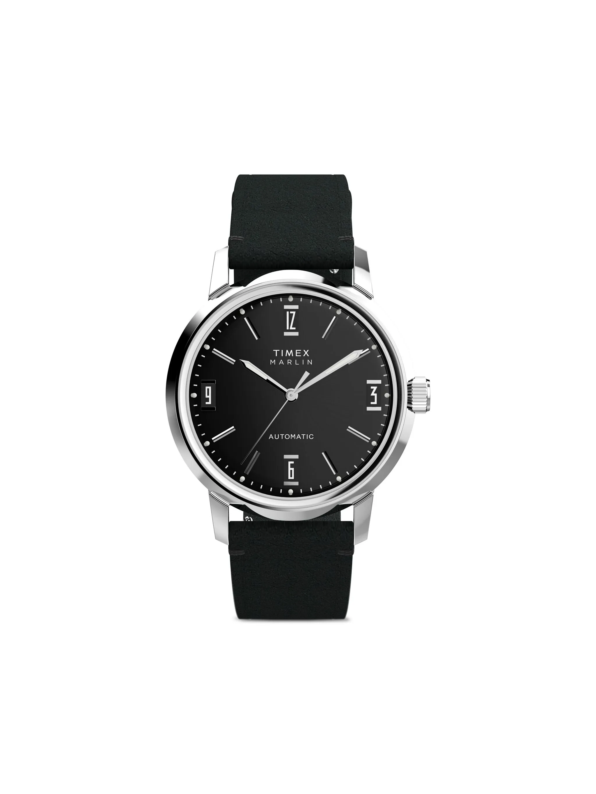 

Наручные часы Marlin Automatic 40 мм Timex, черный