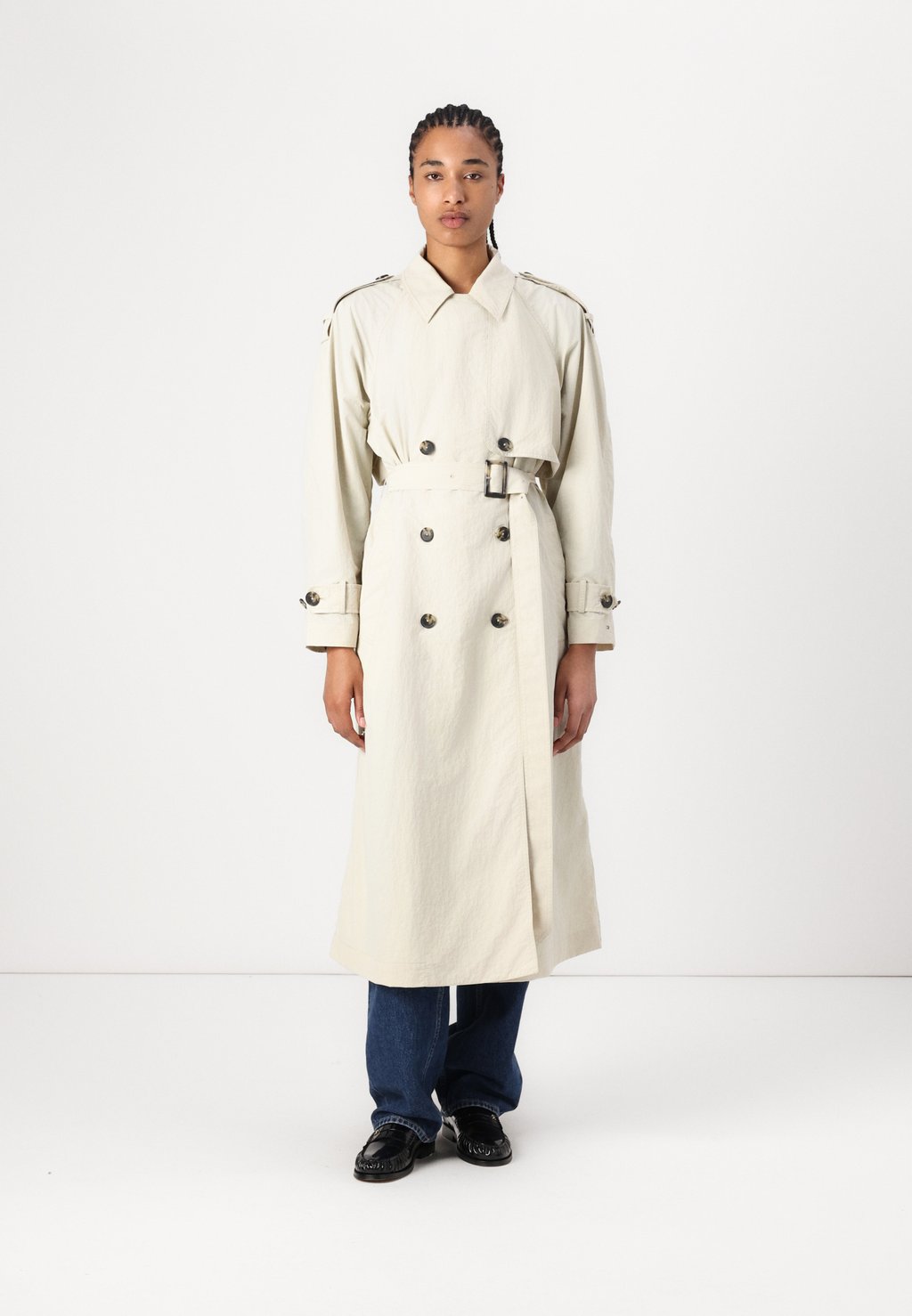 

Пальто-тренч OVERSIZED Tommy Hilfiger, бежевый