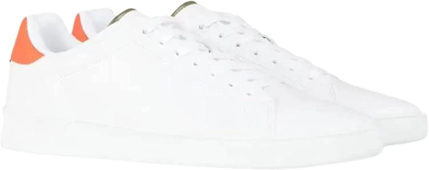 Мужские кроссовки Tommy Hilfiger Court с кожаной подошвой и чашеобразной формой, Dark Orange — фото 2