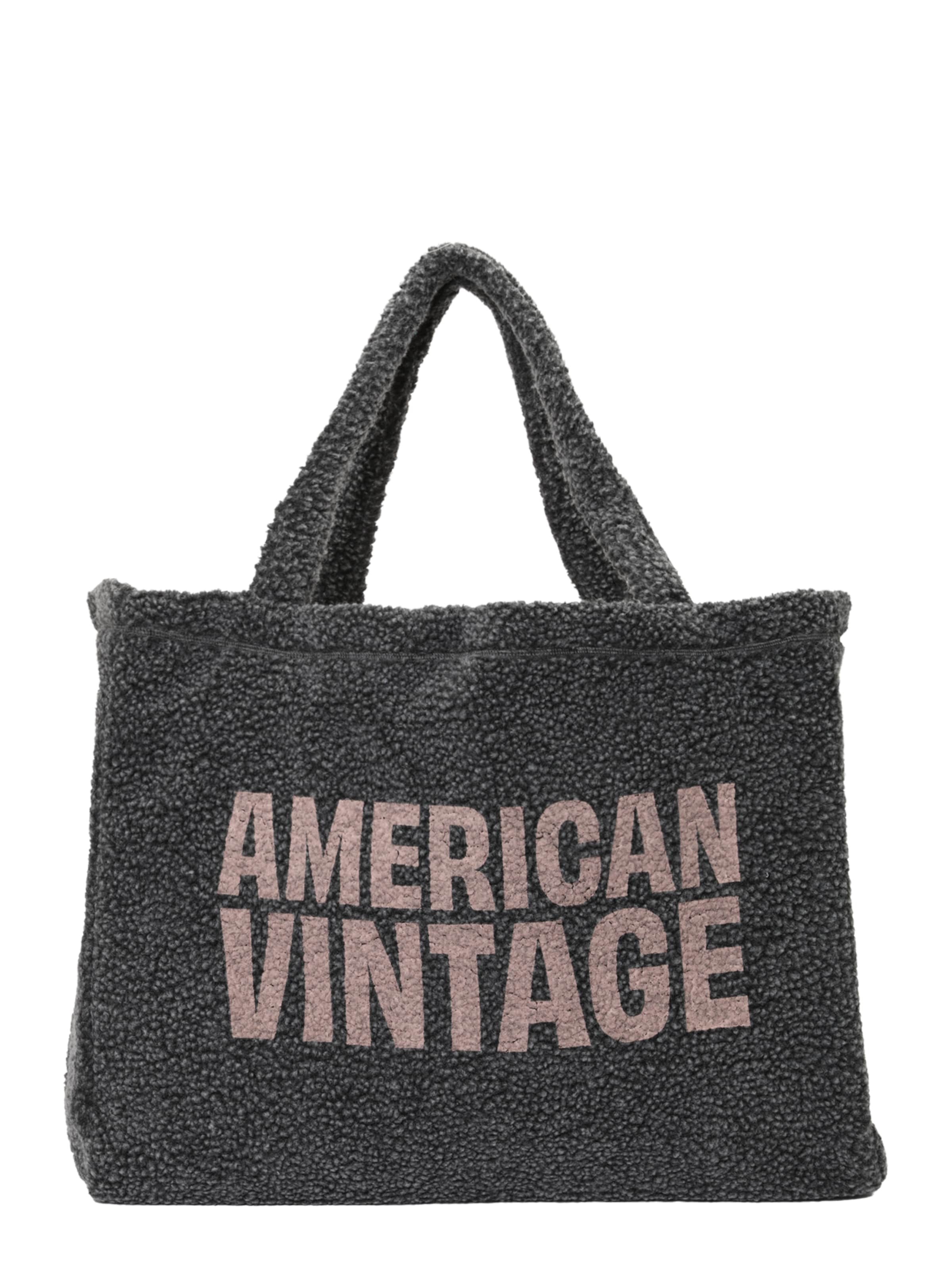 

AMERICAN VINTAGE Шоппер 'HOKTOWN' в антрацитовом цвете