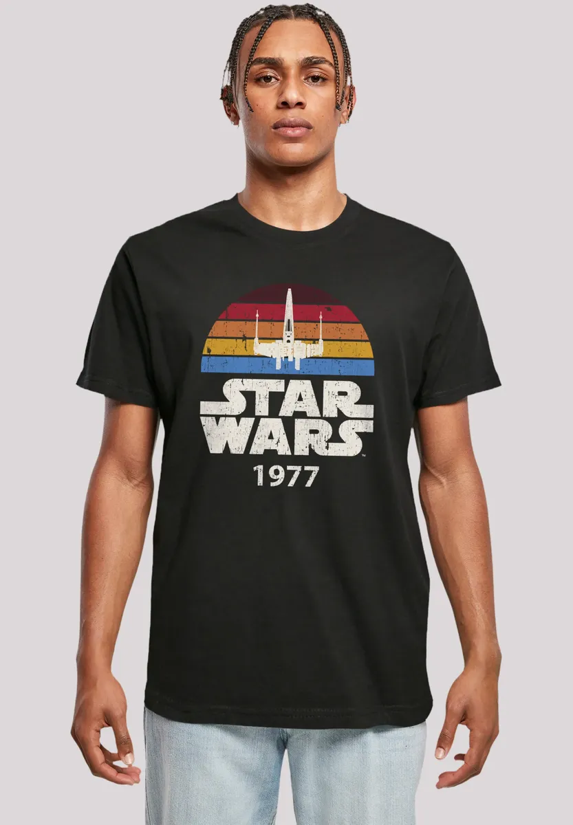 

F4NT4STIC Футболка "Star Wars X-Wing Trip 1977 T", премиум качество, черный