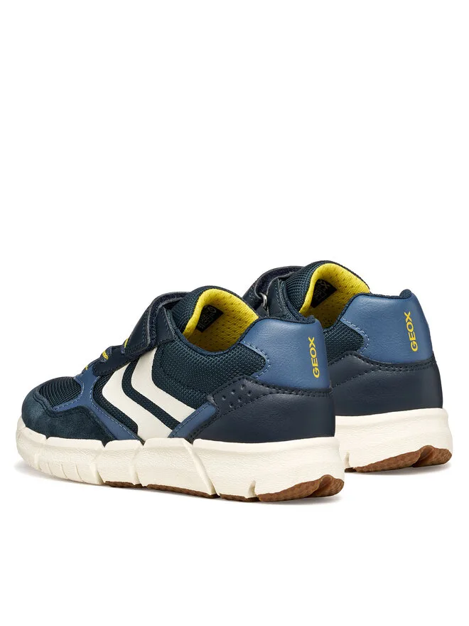 Geox Кроссовки J Flexyper Boy J459BB 0FU22 C0657 D темно-синие — фото 3