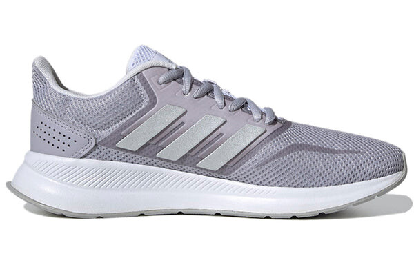 Кроссовки (WMNS) adidas neo Runfalcon 'Purple Gray White', фиолетовый — фото 2