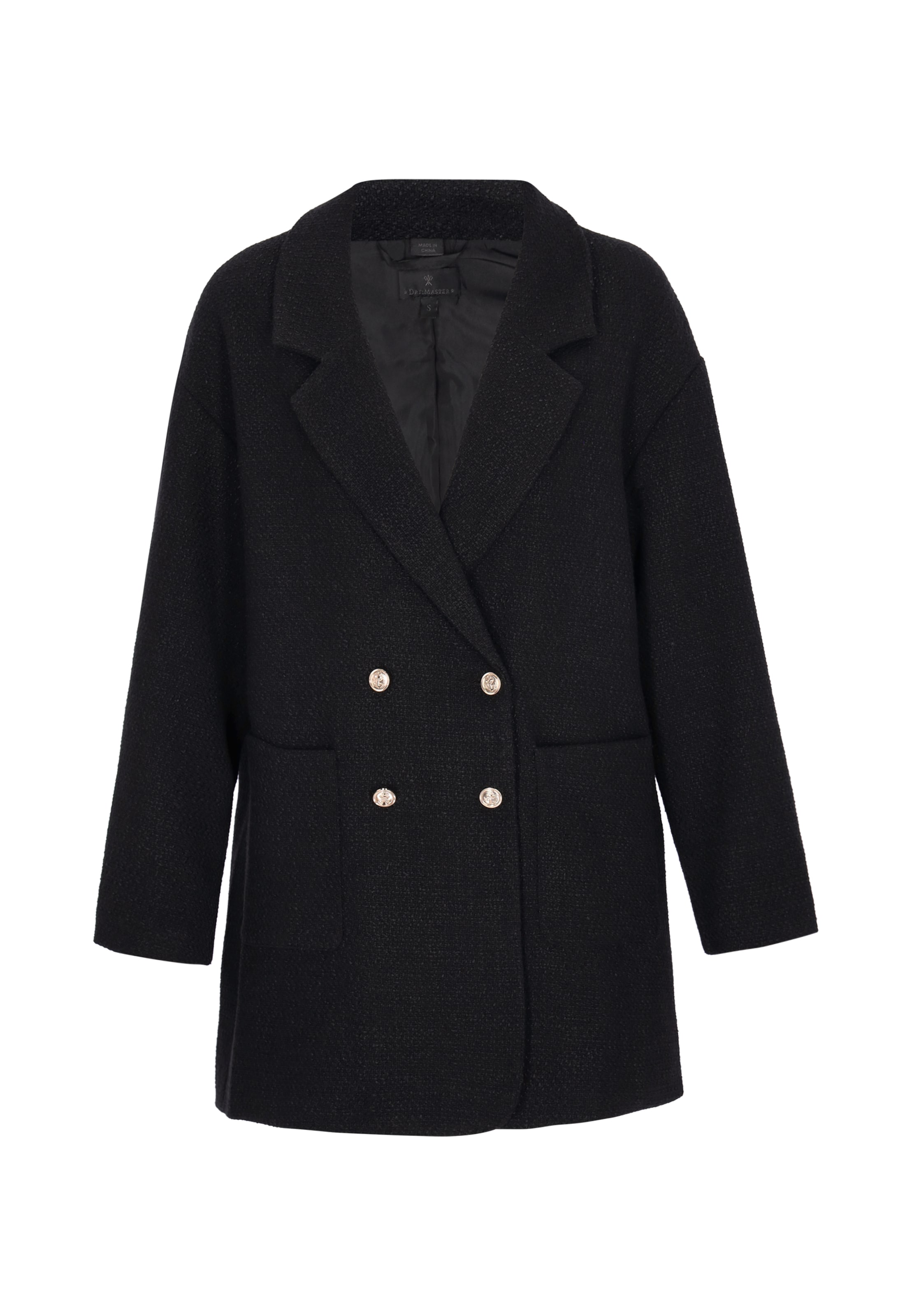 

DreiMaster Klassik Куртка для межсезонья в черном цвете