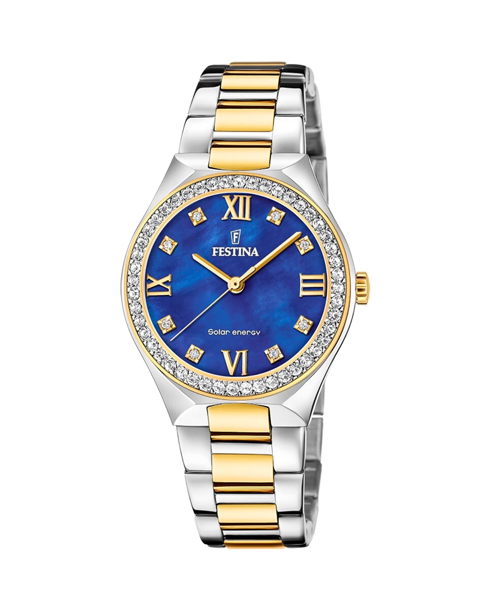 

F20659/2 Petite двухцветные женские часы из стали Festina, мультиколор