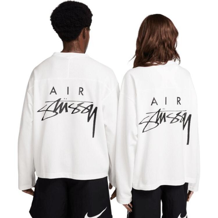 Stussy X Dri-FIT Mesh Jersey Азиатский размер Парус Nike, белый — фото 4