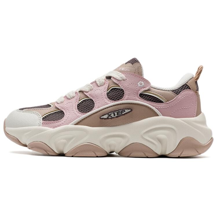 

Кроссовки XTEP Lifestyle Shoes Women's Low-top Glazed Pink / Agarwood Brown / Brownish Gray Brown, розовый