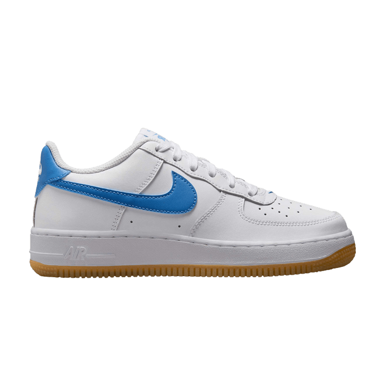 

Кроссовки Nike Air Force 1 GS 'White Blue Beyond Gum', белый