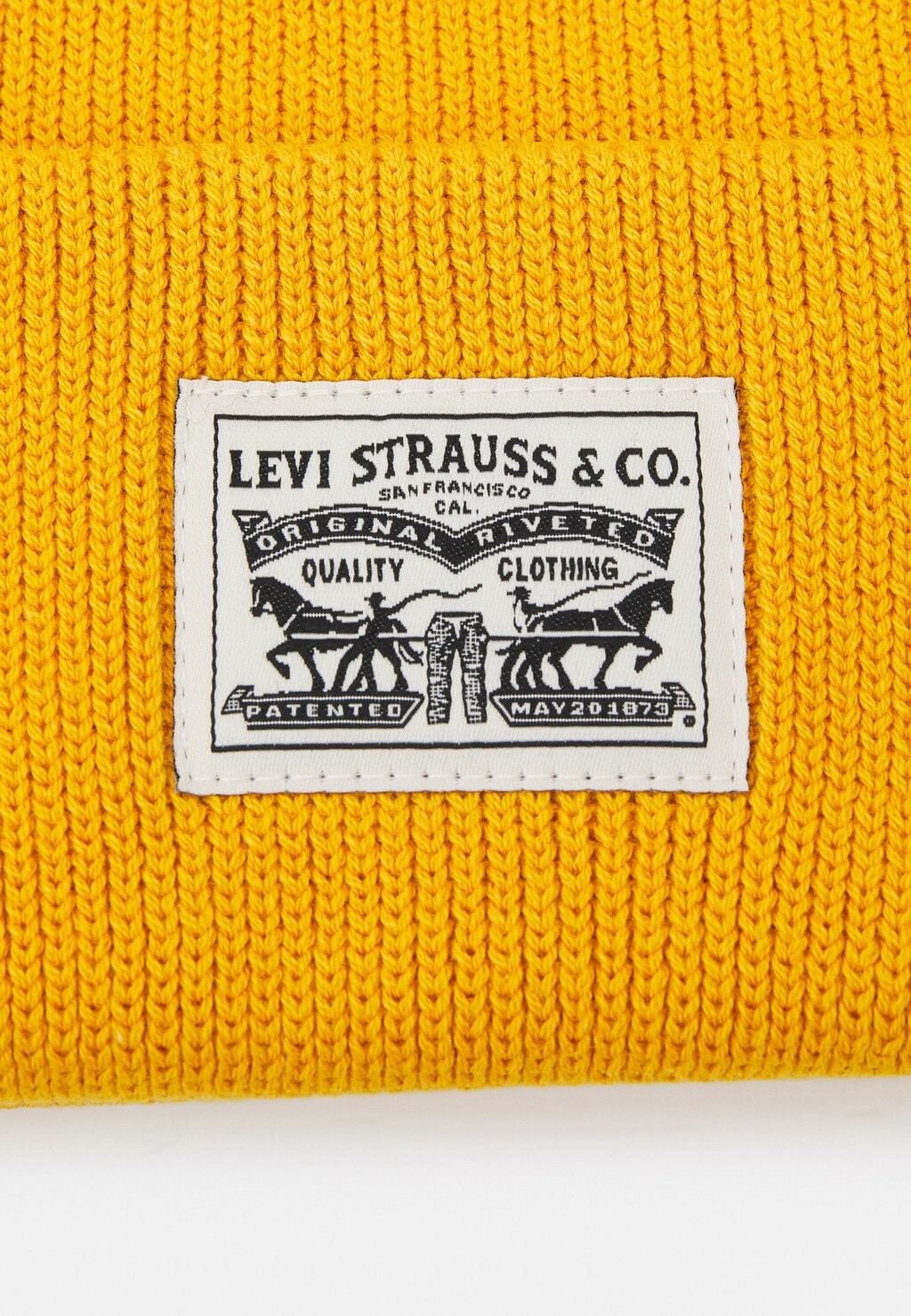 

Шапка BACKPATCH BEANIE UNISEX Levi's®, темно-желтый