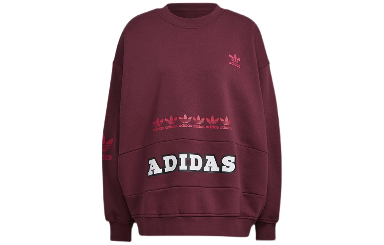 

Adidas Originals Женская толстовка, цвет Burgundy