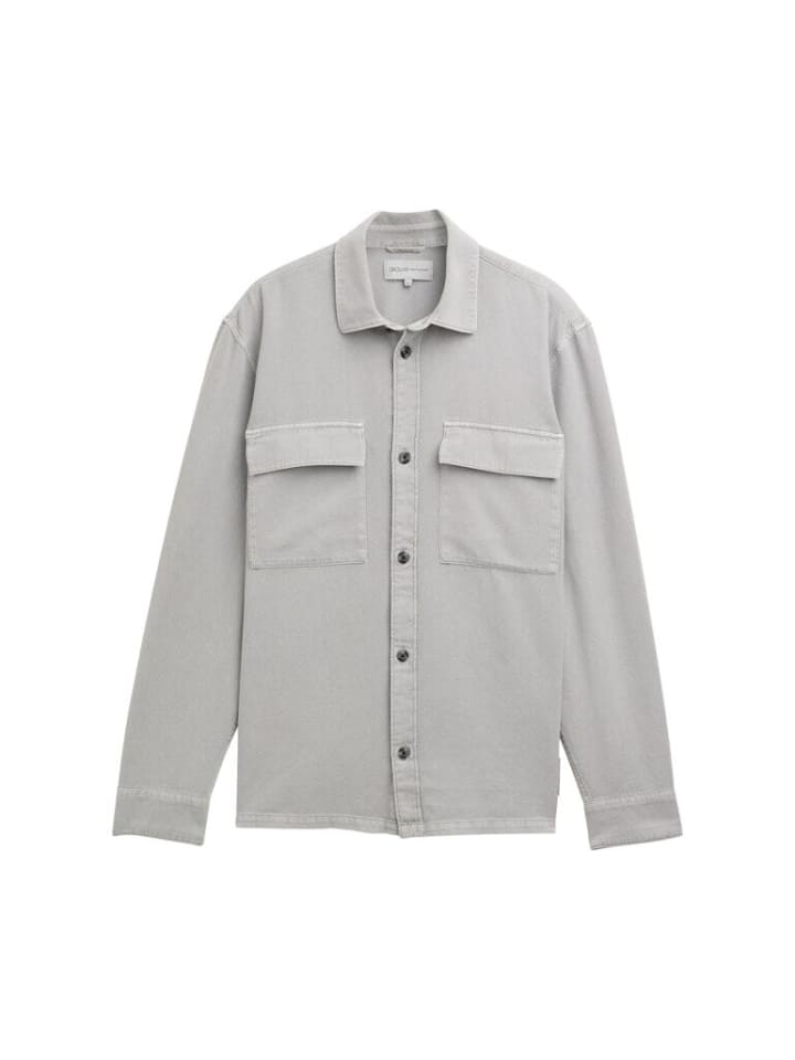 

Рубашка TOM TAILOR Denim, цвет chalk grey