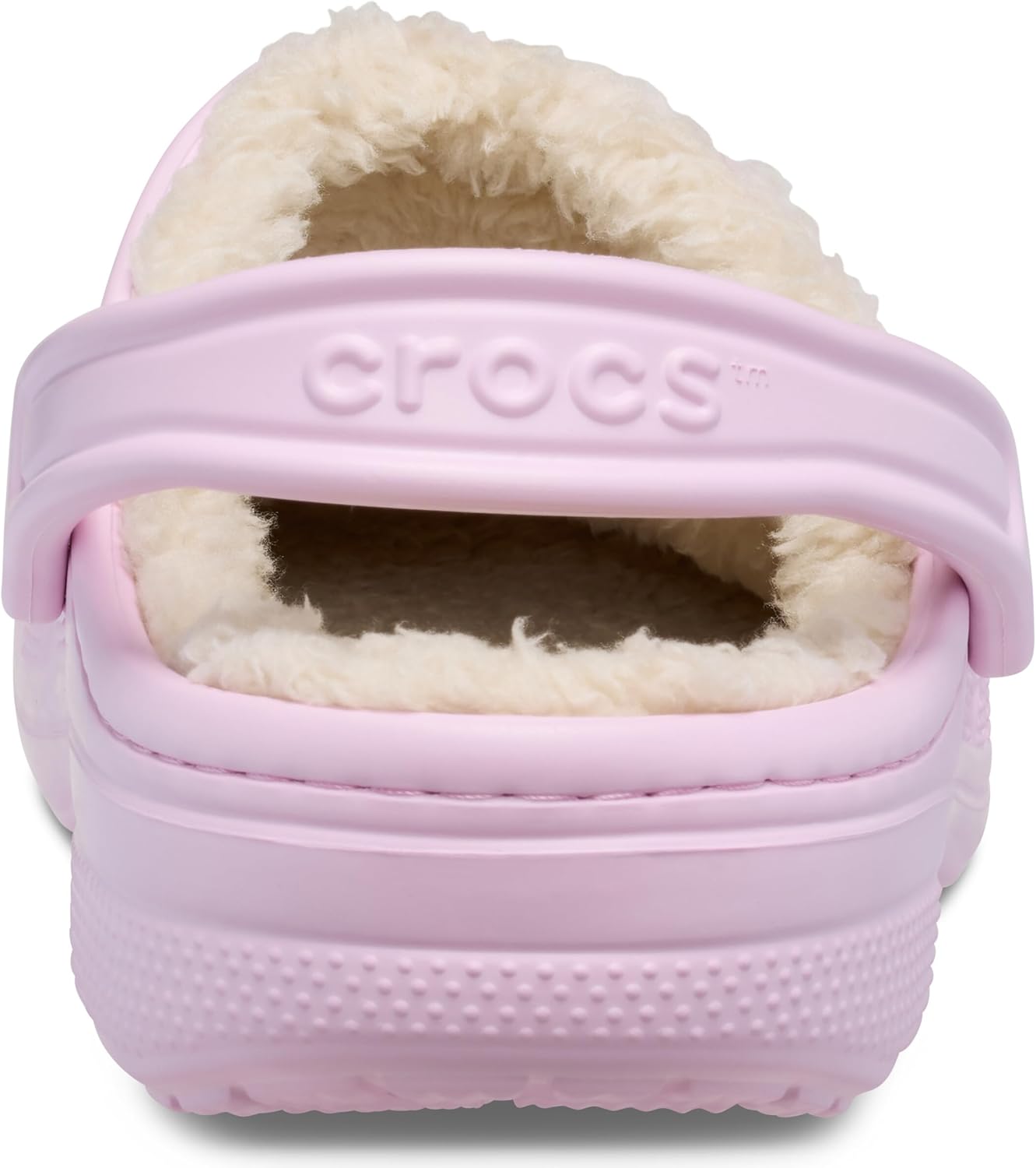 Унисекс сабо Crocs Baya с платформой и внутренней подкладкой, розовый — фото 3