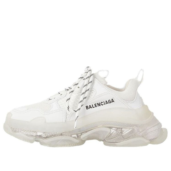 

Кроссовки triple s sneaker 'clear sole - white' Balenciaga, белый