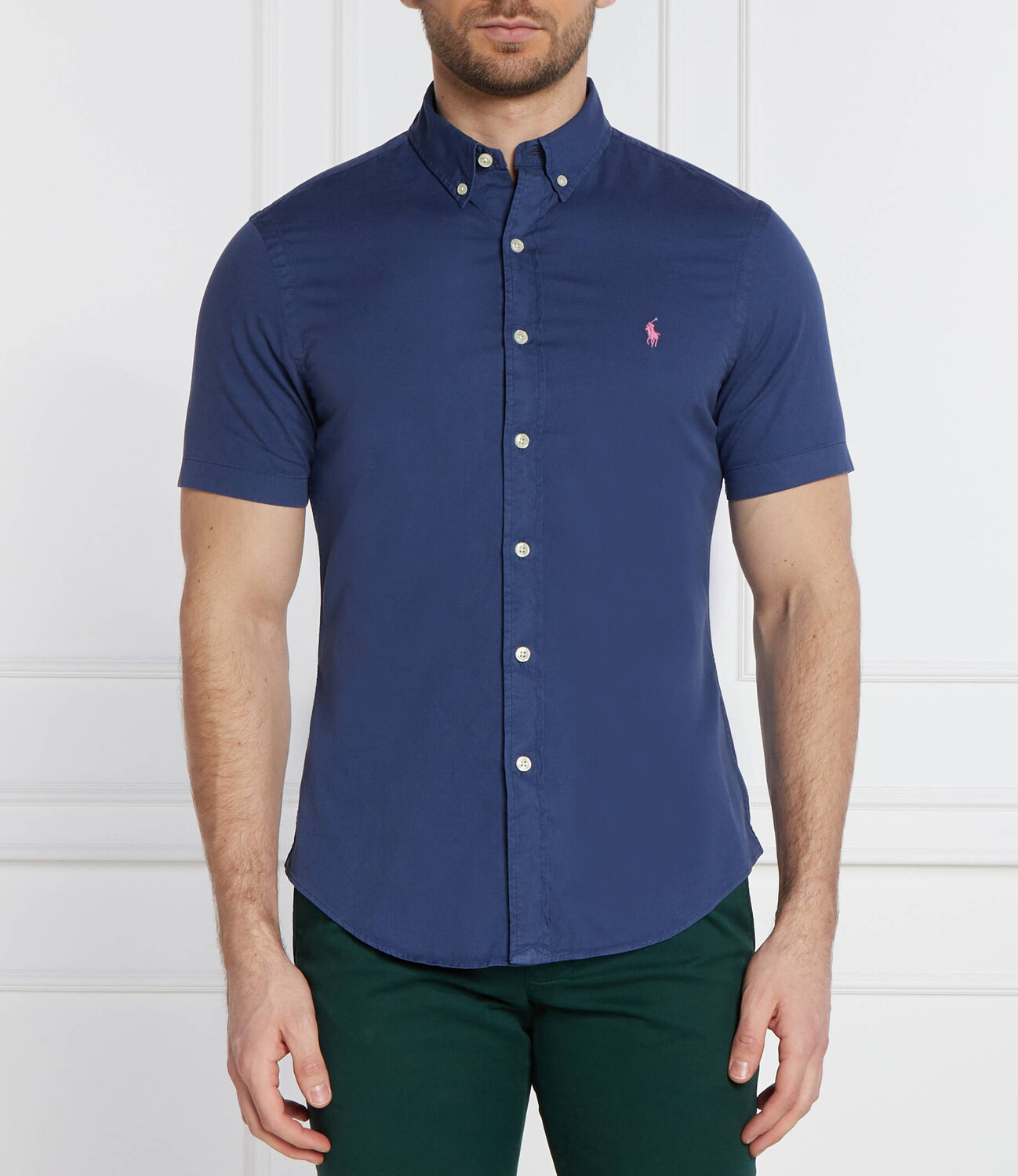 

Рубашка POLO RALPH LAUREN Slim Fit, индиго