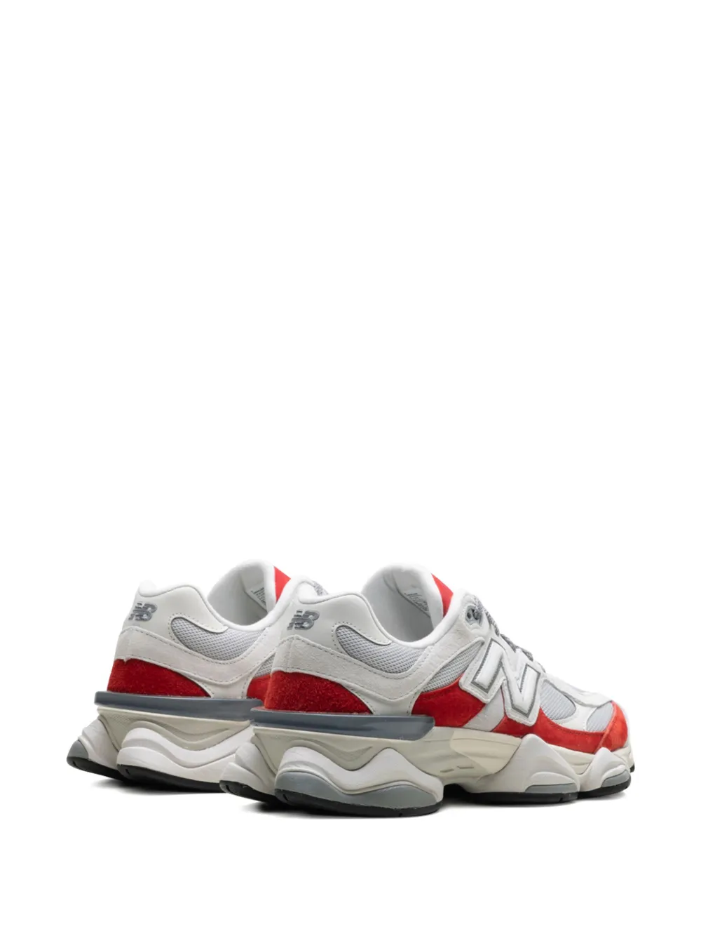 Кроссовки 9060 «Бело-красные» NEW BALANCE, белый — фото 3