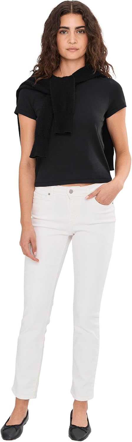 Женские джинсы Levi's Classic Straight, белый — фото 2
