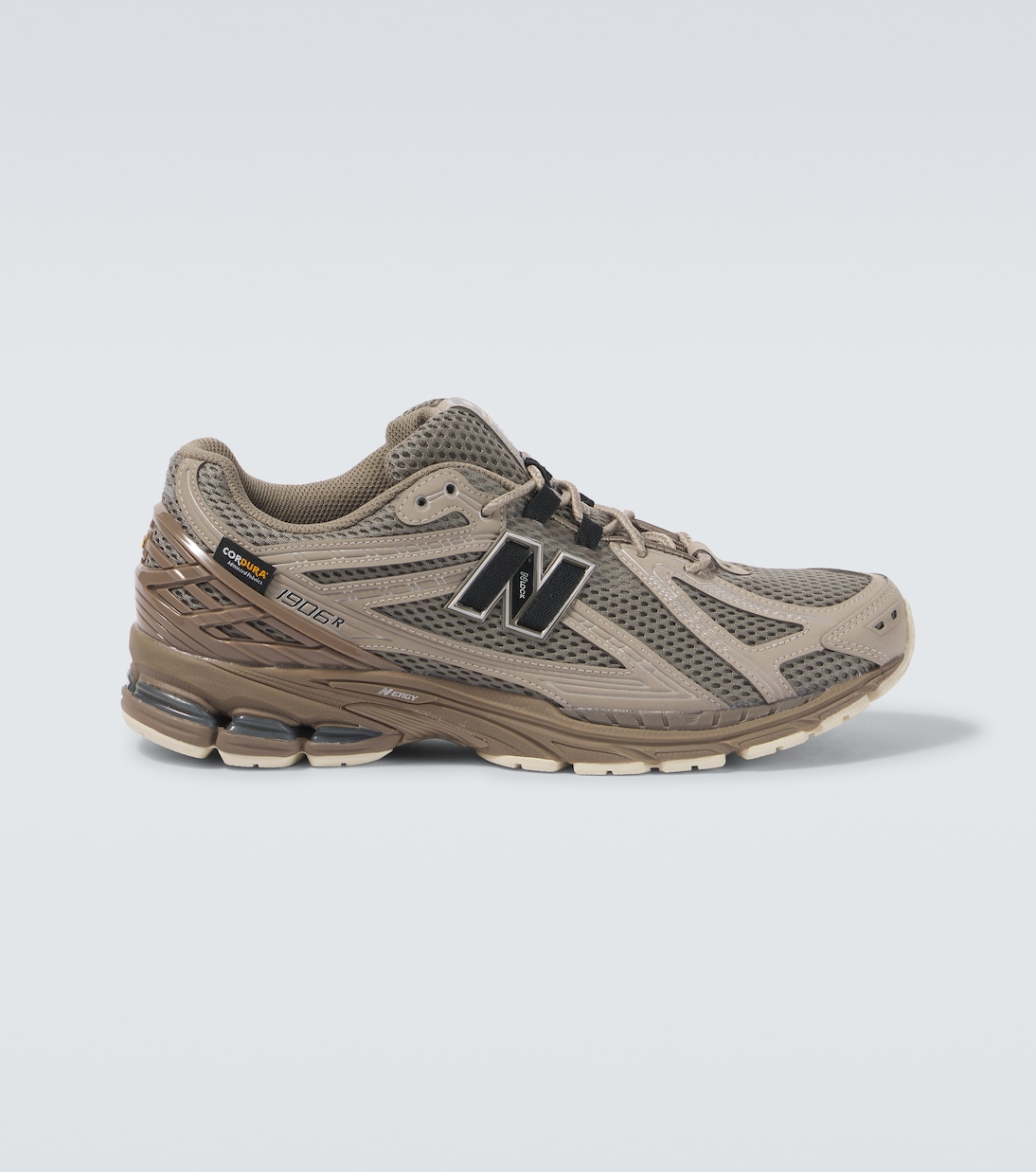 

1906R кроссовки с сетчатым верхом и кожаными вставками New Balance, Arid Stone/Black Cement