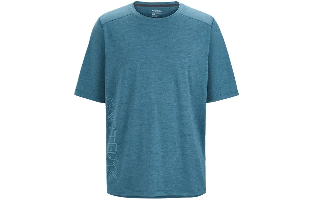 Футболка мужская быстросохнущая CORMAC SS23 Arcteryx, Serene Heather Blue Gray