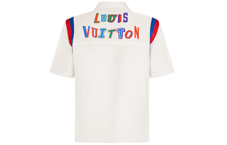 Nba X Новые квартальные продукты LV Shirt Men Louis Vuitton, белый — фото 2