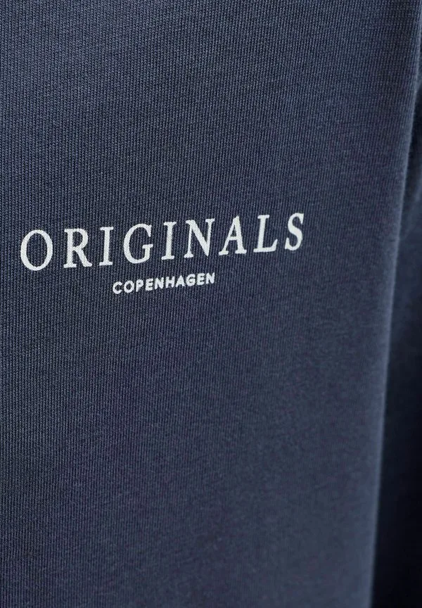 Футболка, футболка для подростков, футболка с принтом Jack & Jones Junior, Odyssey Gray — фото 4
