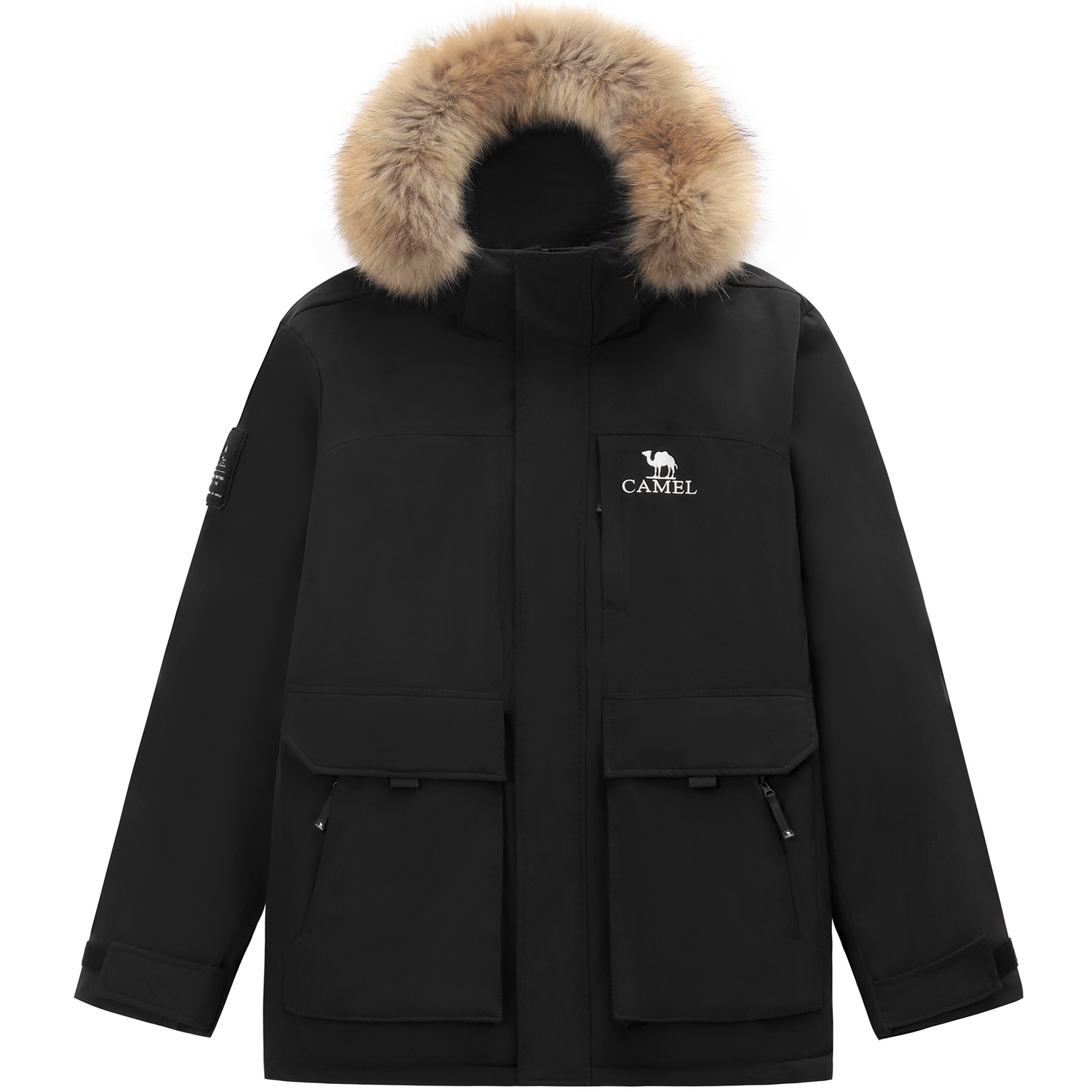 

Пуховик унисекс CAMEL, Phantom Black, Черный, Пуховик унисекс CAMEL, Phantom Black