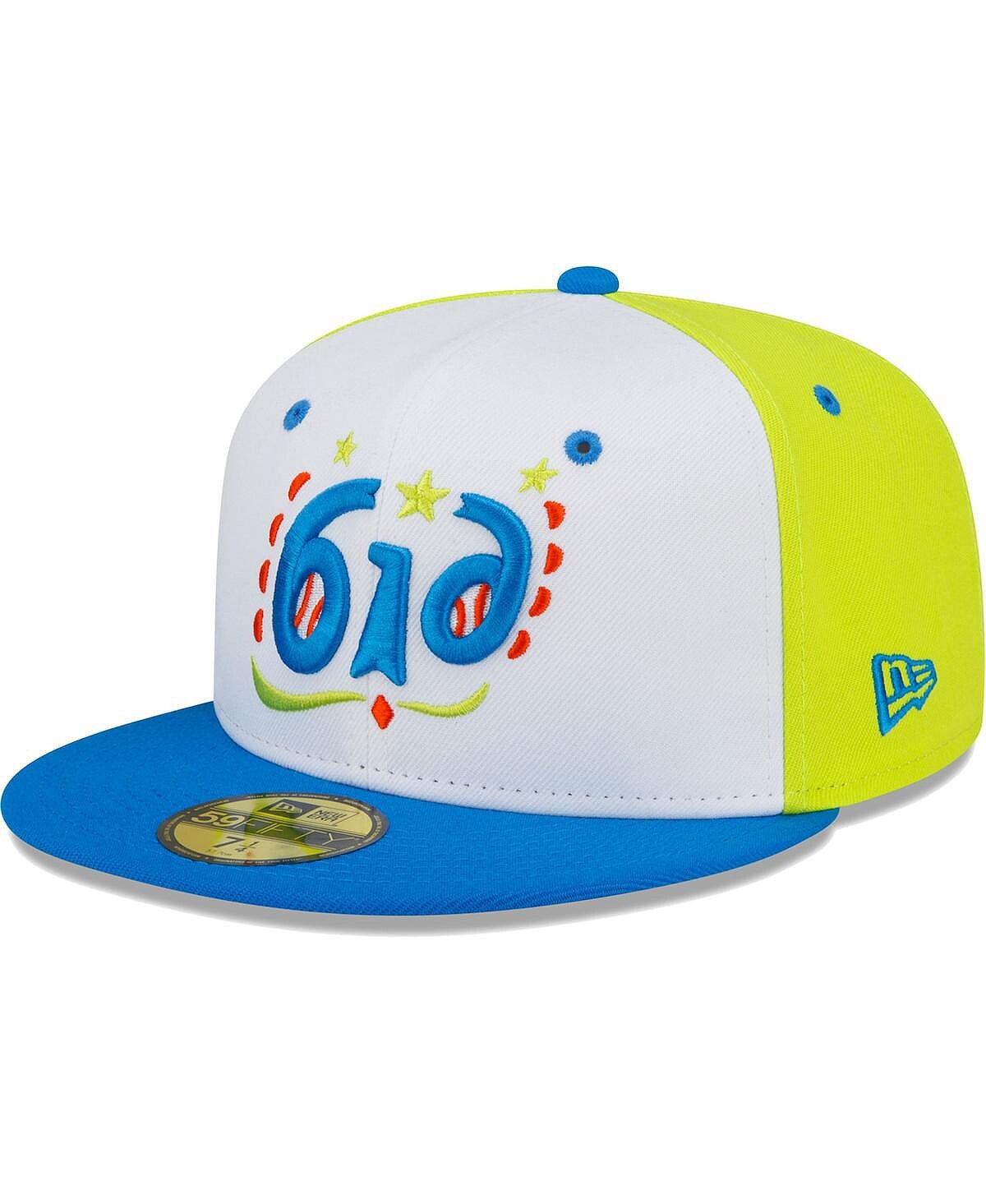

Мужская белая шляпа приталенного цвета West Michigan Whitecaps Copa De La Diversion 59FIFTY New Era